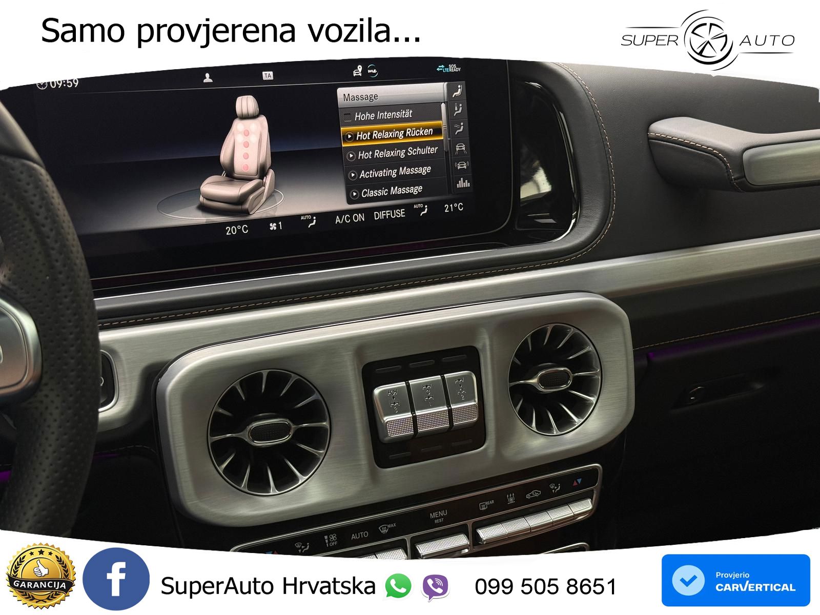 Mercedes G 500 Long V8 (422 KS) 4MATIC 9G-TRONIC Superior LED+GR SJED+ACC