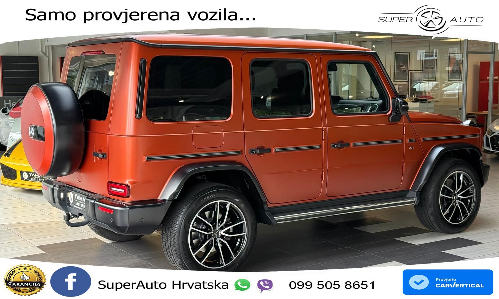 Mercedes G 500 Long V8 (422 KS) 4MATIC 9G-TRONIC Superior LED+GR SJED+ACC