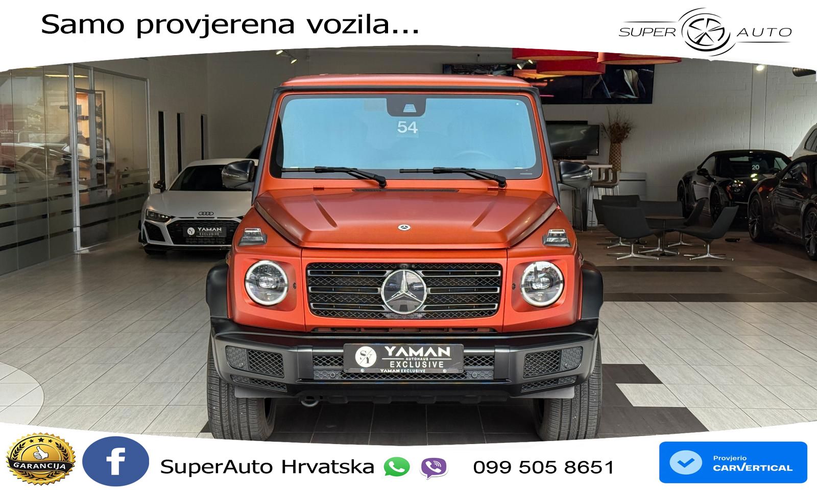 Mercedes G 500 Long V8 (422 KS) 4MATIC 9G-TRONIC Superior LED+GR SJED+ACC