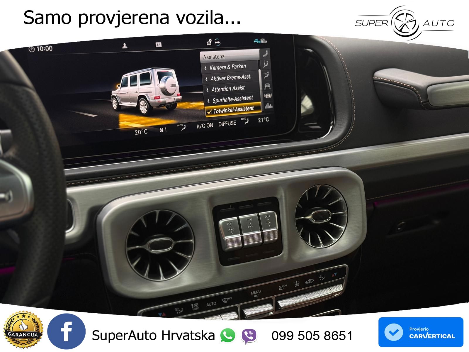 Mercedes G 500 Long V8 (422 KS) 4MATIC 9G-TRONIC Superior LED+GR SJED+ACC