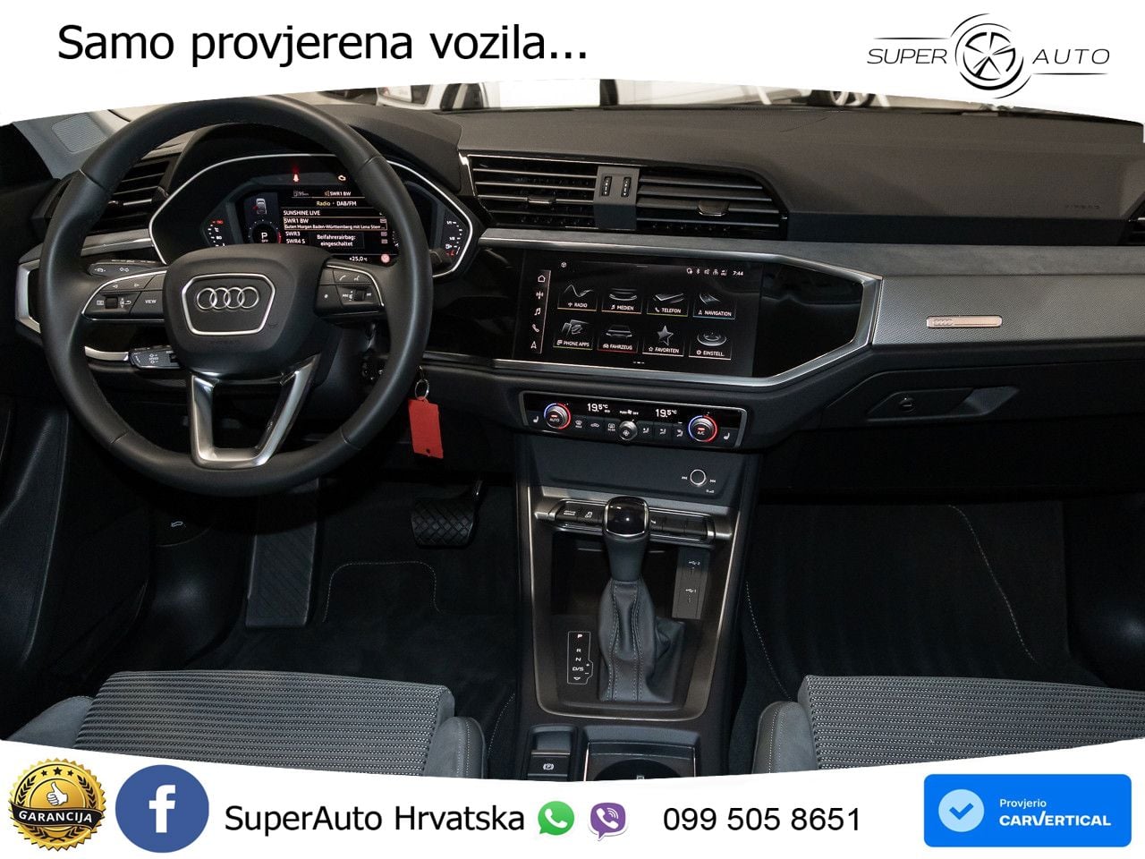 Audi Q3 Sportback 35 TFSI (150 KS) S tronic S line LED+GR SJED+ACC