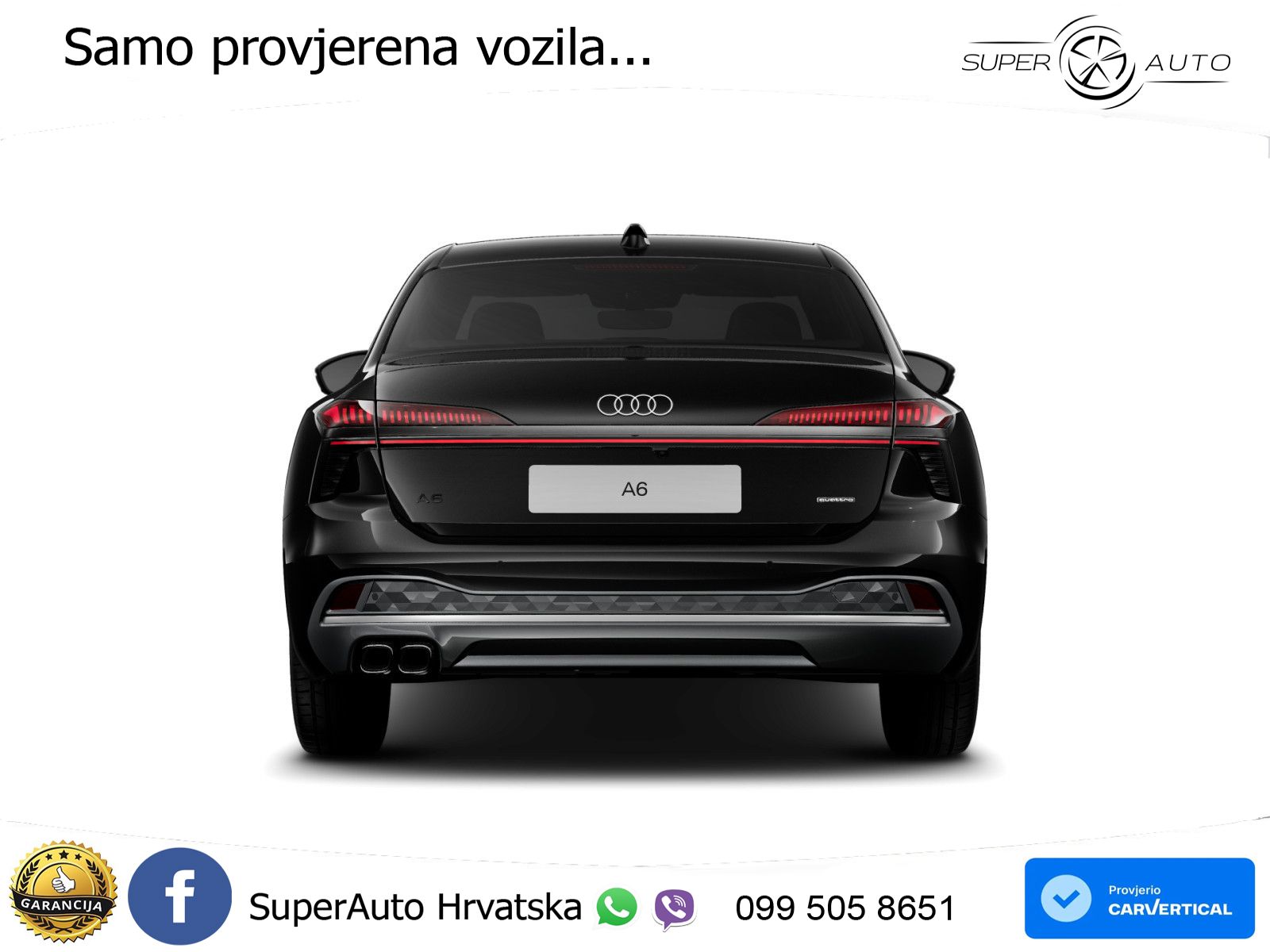 Audi A6 2.0 TDI (204 KS) quattro S tronic S line LED+GR SJED+ACC