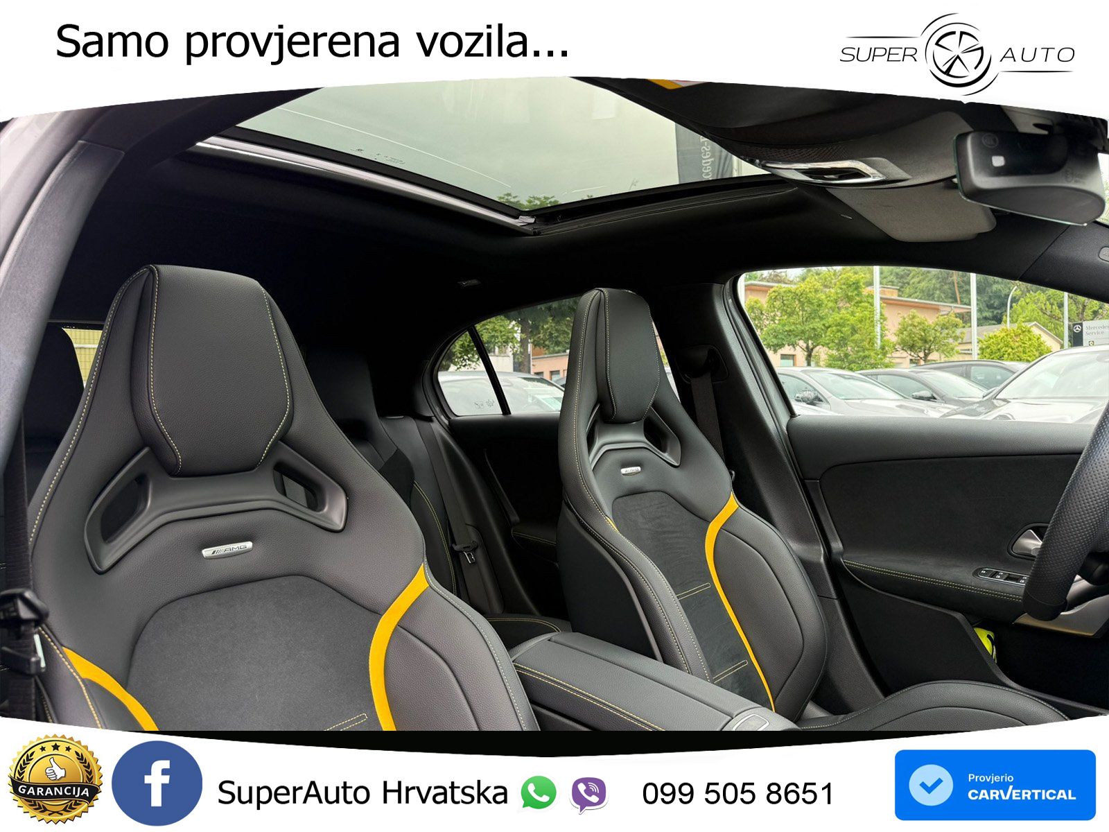 Mercedes-Benz AMG A 45 S 4MATIC+ AMG SPEEDSHIFT DCT 8G ACC+HEAD+GR SJED+360+PANO