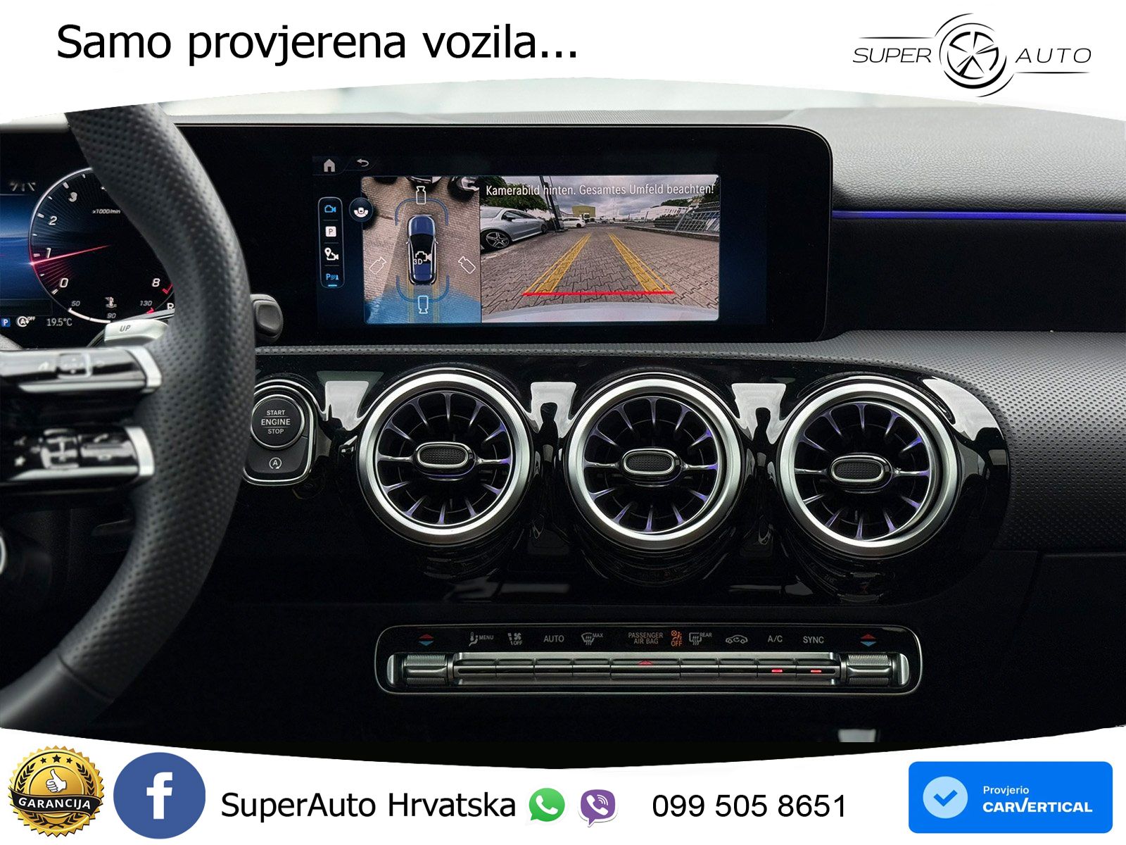Mercedes-Benz AMG A 45 S 4MATIC+ AMG SPEEDSHIFT DCT 8G ACC+HEAD+GR SJED+360+PANO