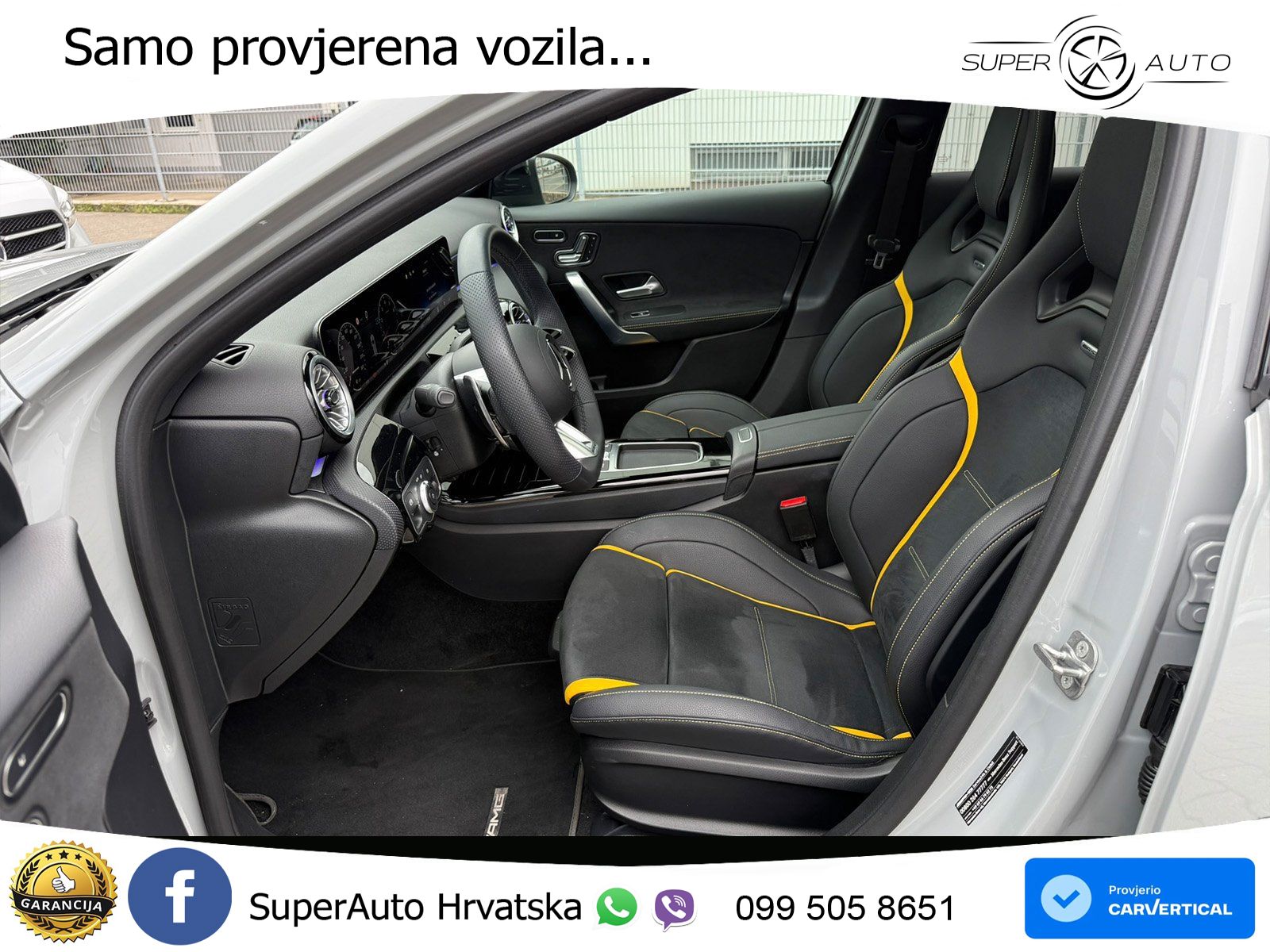 Mercedes-Benz AMG A 45 S 4MATIC+ AMG SPEEDSHIFT DCT 8G ACC+HEAD+GR SJED+360+PANO