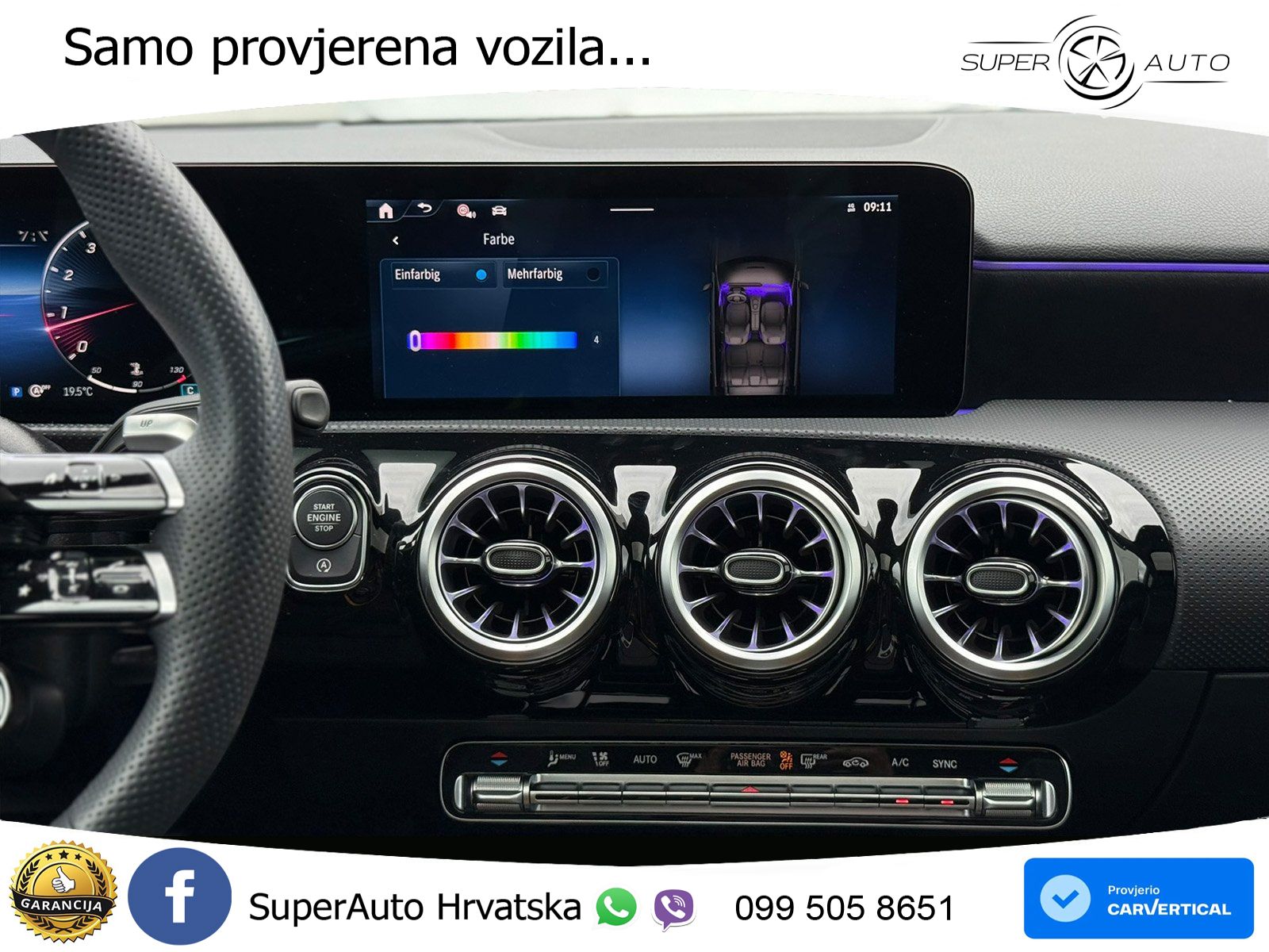 Mercedes-Benz AMG A 45 S 4MATIC+ AMG SPEEDSHIFT DCT 8G ACC+HEAD+GR SJED+360+PANO
