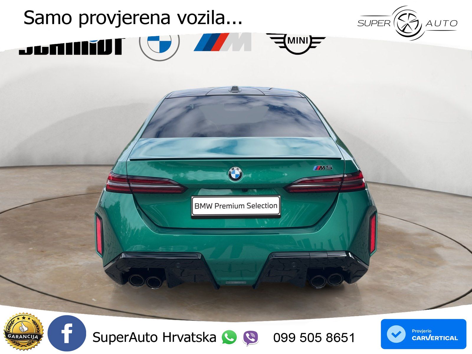 BMW M5 4.4 V8 (727 KS) xDrive Steptronic ACC+GR SJED+360+PANO