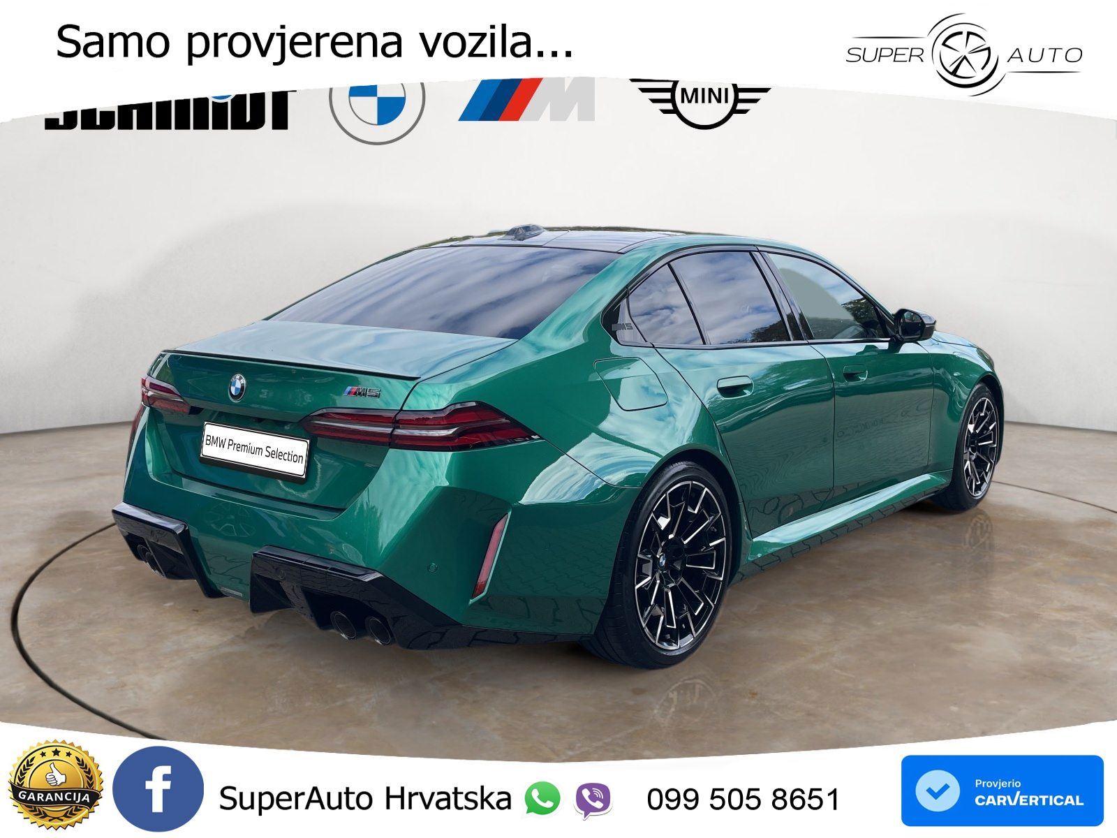 BMW M5 4.4 V8 (727 KS) xDrive Steptronic ACC+GR SJED+360+PANO