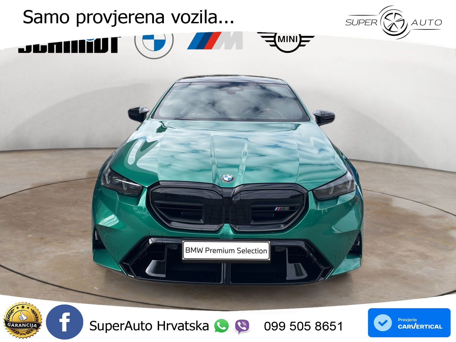 BMW M5 4.4 V8 (727 KS) xDrive Steptronic ACC+GR SJED+360+PANO