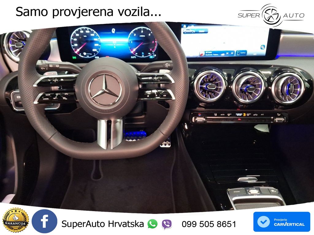 Mercedes-Benz A 200d 8G-DCT AMG LED+GR SJED+ACC