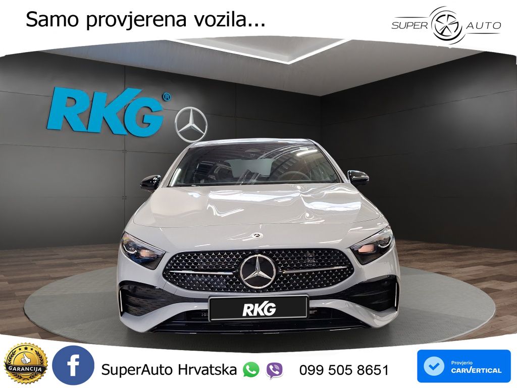 Mercedes-Benz A 200d 8G-DCT AMG LED+GR SJED+ACC