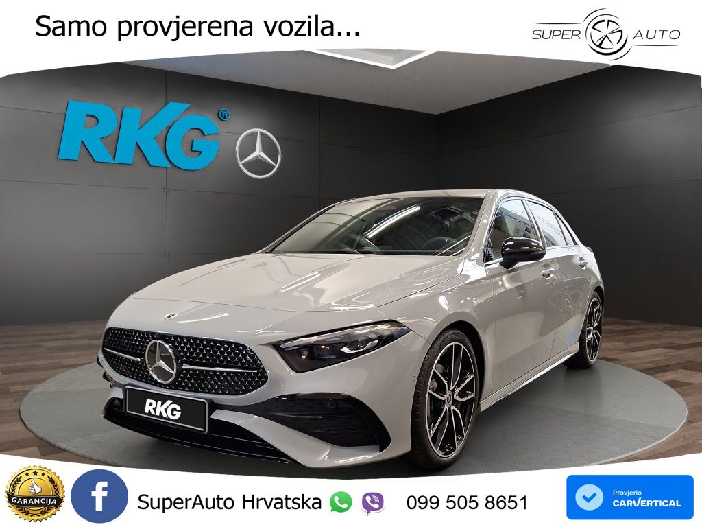 Mercedes-Benz A 200d 8G-DCT AMG LED+GR SJED+ACC