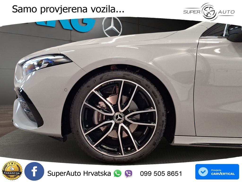 Mercedes-Benz A 200d 8G-DCT AMG LED+GR SJED+ACC