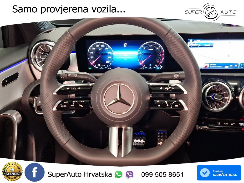 Mercedes-Benz A 200d 8G-DCT AMG LED+GR SJED+ACC