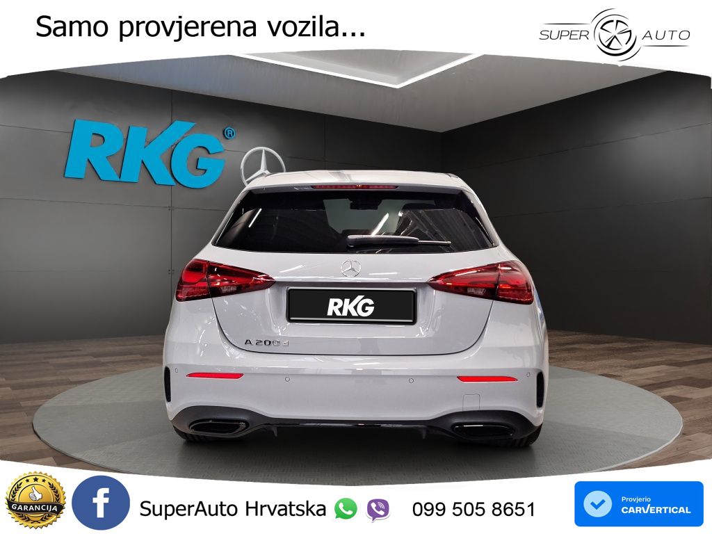 Mercedes-Benz A 200d 8G-DCT AMG LED+GR SJED+ACC