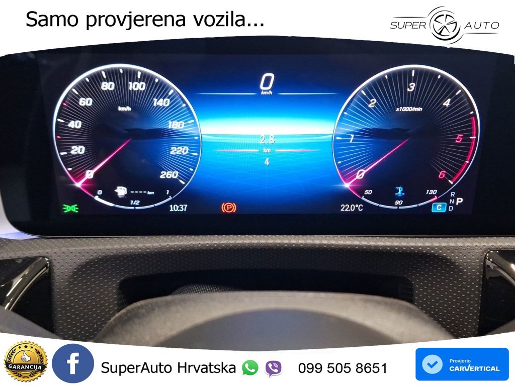 Mercedes-Benz A 200d 8G-DCT AMG LED+GR SJED+ACC