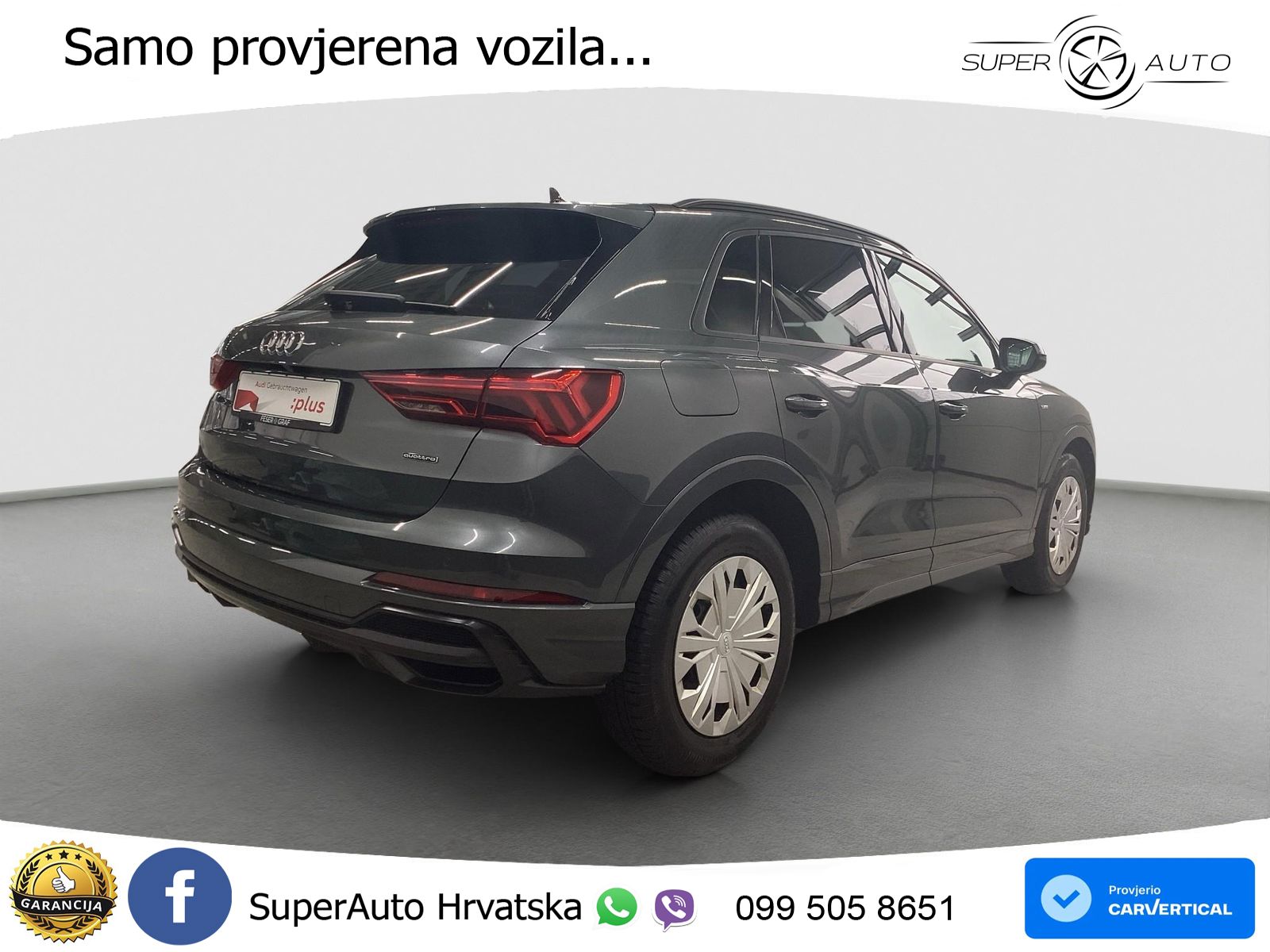 Audi Q3 35 TDI (150 KS) quattro S tronic S line MATRIX+GR SJED+KAM