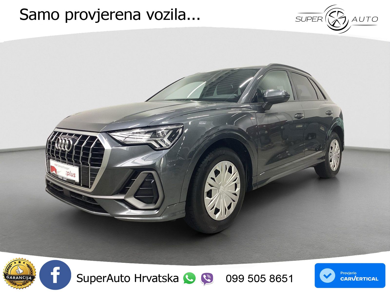 Audi Q3 35 TDI (150 KS) quattro S tronic S line MATRIX+GR SJED+KAM