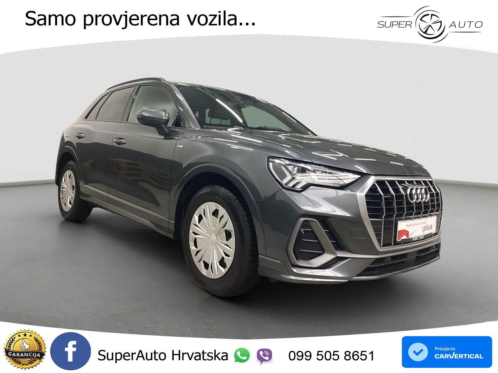 Audi Q3 35 TDI (150 KS) quattro S tronic S line MATRIX+GR SJED+KAM