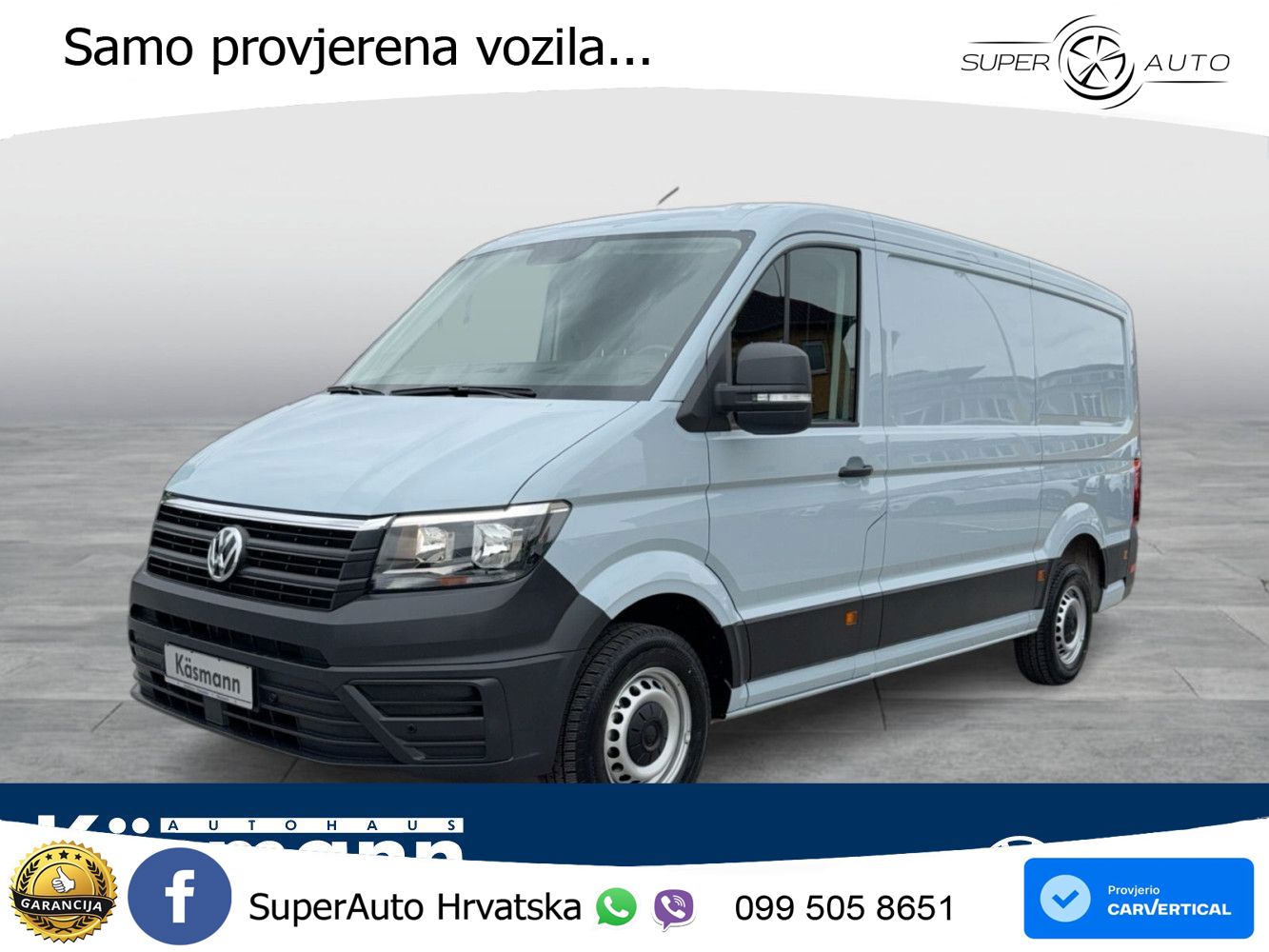 Volkswagen Crafter Kasten 35 MR 2.0TDI PDC KLIMA 140 KS