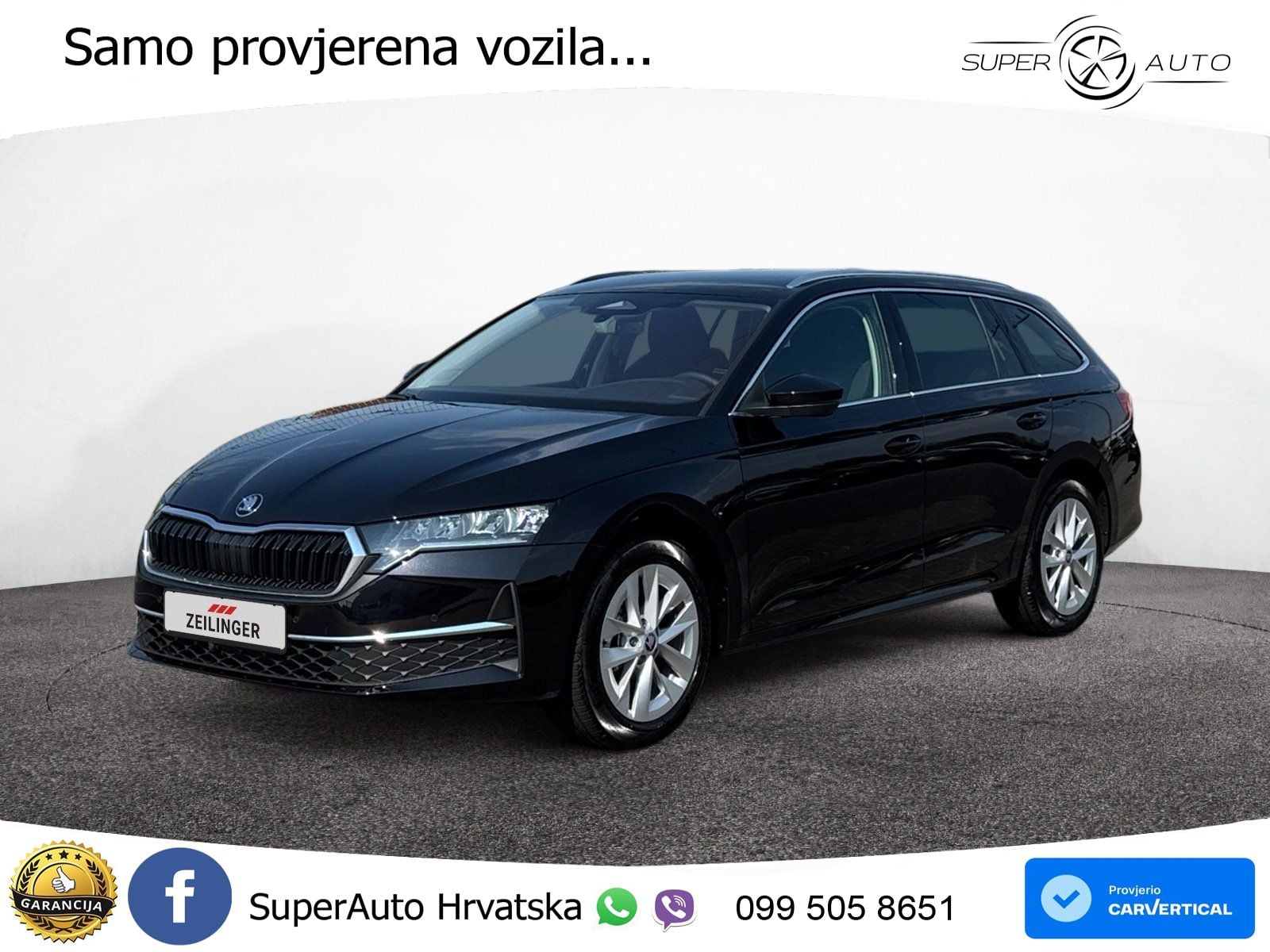 Škoda Octavia Combi 2.0 TDI (150 KS) DSG Selection LED+GR SJED+ACC