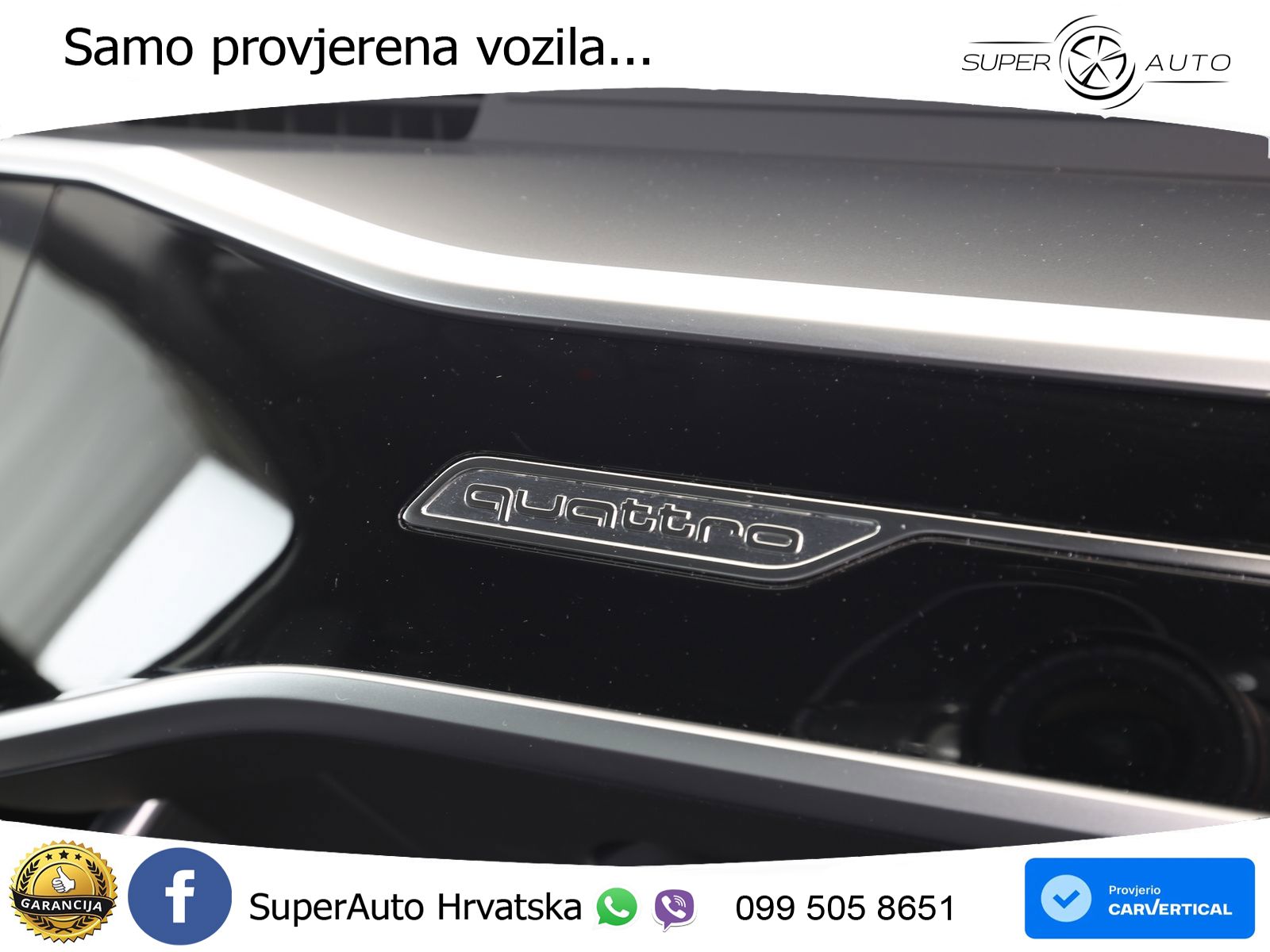 Audi A6 50 TDI V6 (286 KS) quattro tiptronic ZRAČNI+ACC+4xGR SJED+KAM