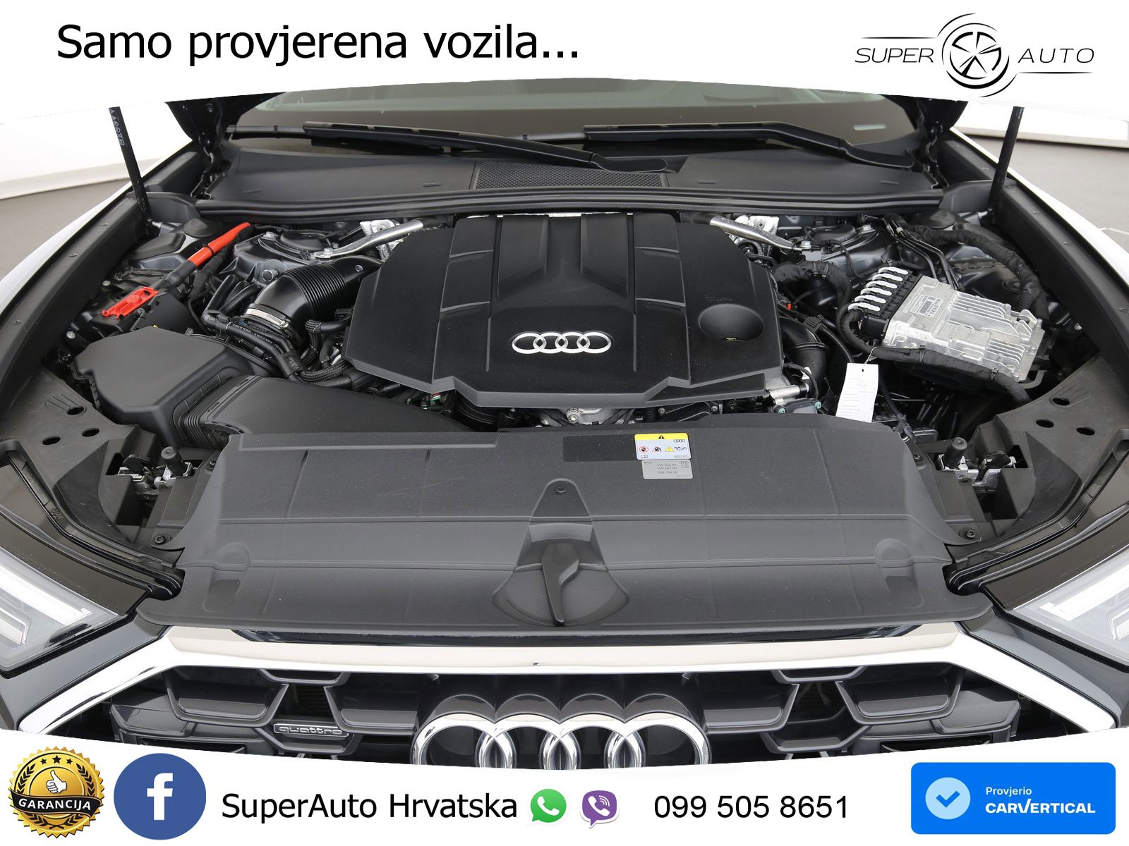 Audi A6 50 TDI V6 (286 KS) quattro tiptronic ZRAČNI+ACC+4xGR SJED+KAM