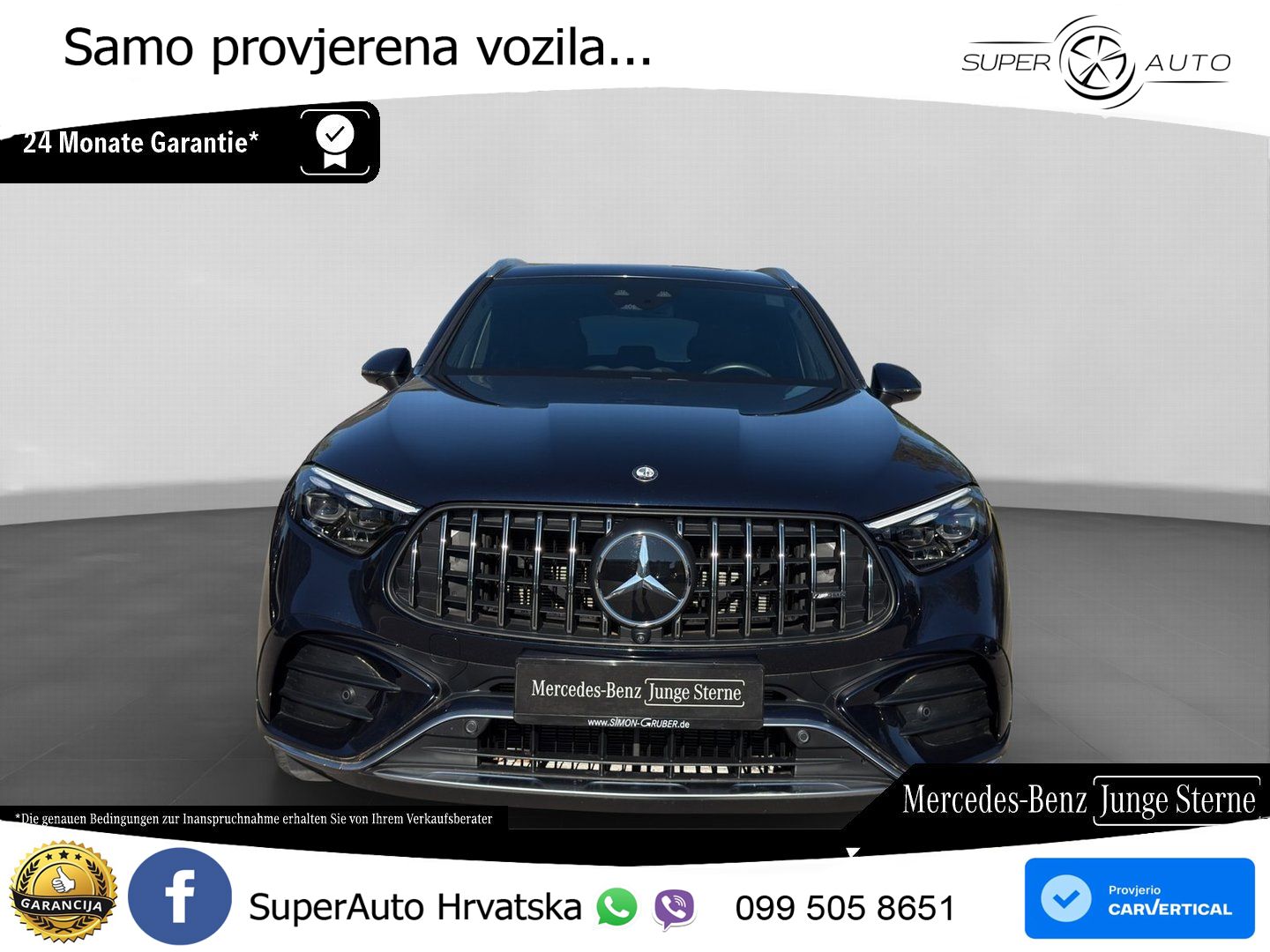 Mercedes AMG GLC 63 S E PERFORMANCE (680 KS) 4MATIC+ AMG SPEEDSHIFT MCT 9G ZRAČNI+ACC+GR SJED+360