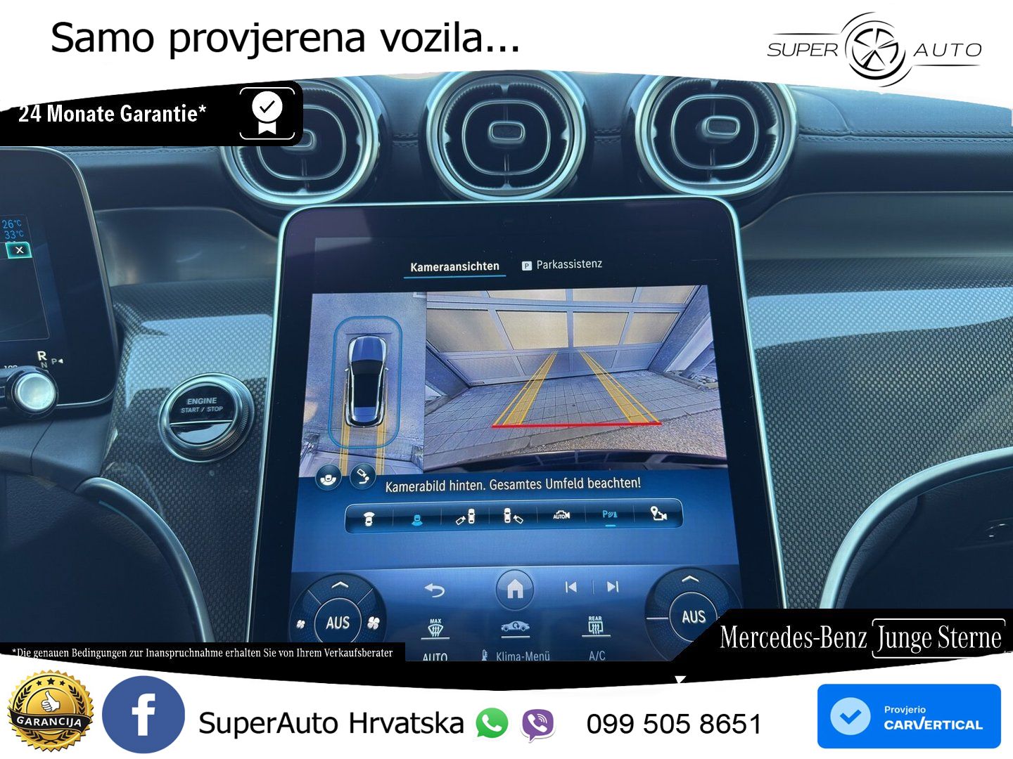 Mercedes AMG GLC 63 S E PERFORMANCE (680 KS) 4MATIC+ AMG SPEEDSHIFT MCT 9G ZRAČNI+ACC+GR SJED+360