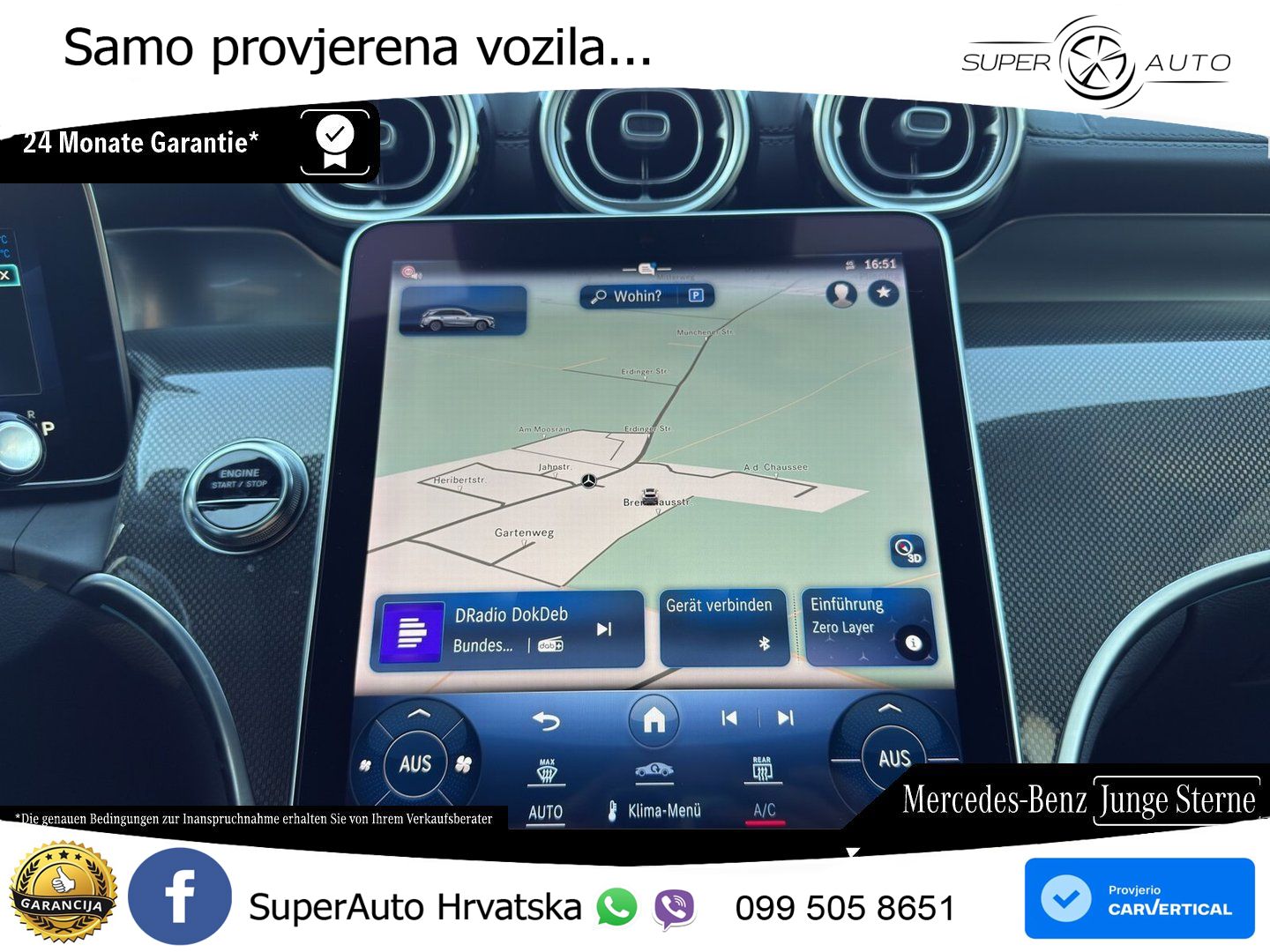 Mercedes AMG GLC 63 S E PERFORMANCE (680 KS) 4MATIC+ AMG SPEEDSHIFT MCT 9G ZRAČNI+ACC+GR SJED+360