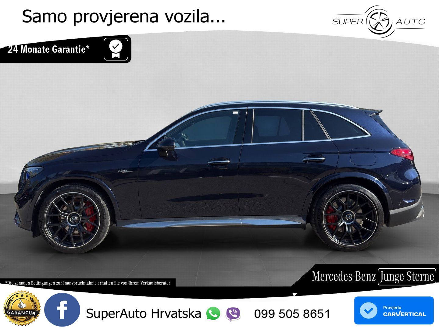 Mercedes AMG GLC 63 S E PERFORMANCE (680 KS) 4MATIC+ AMG SPEEDSHIFT MCT 9G ZRAČNI+ACC+GR SJED+360
