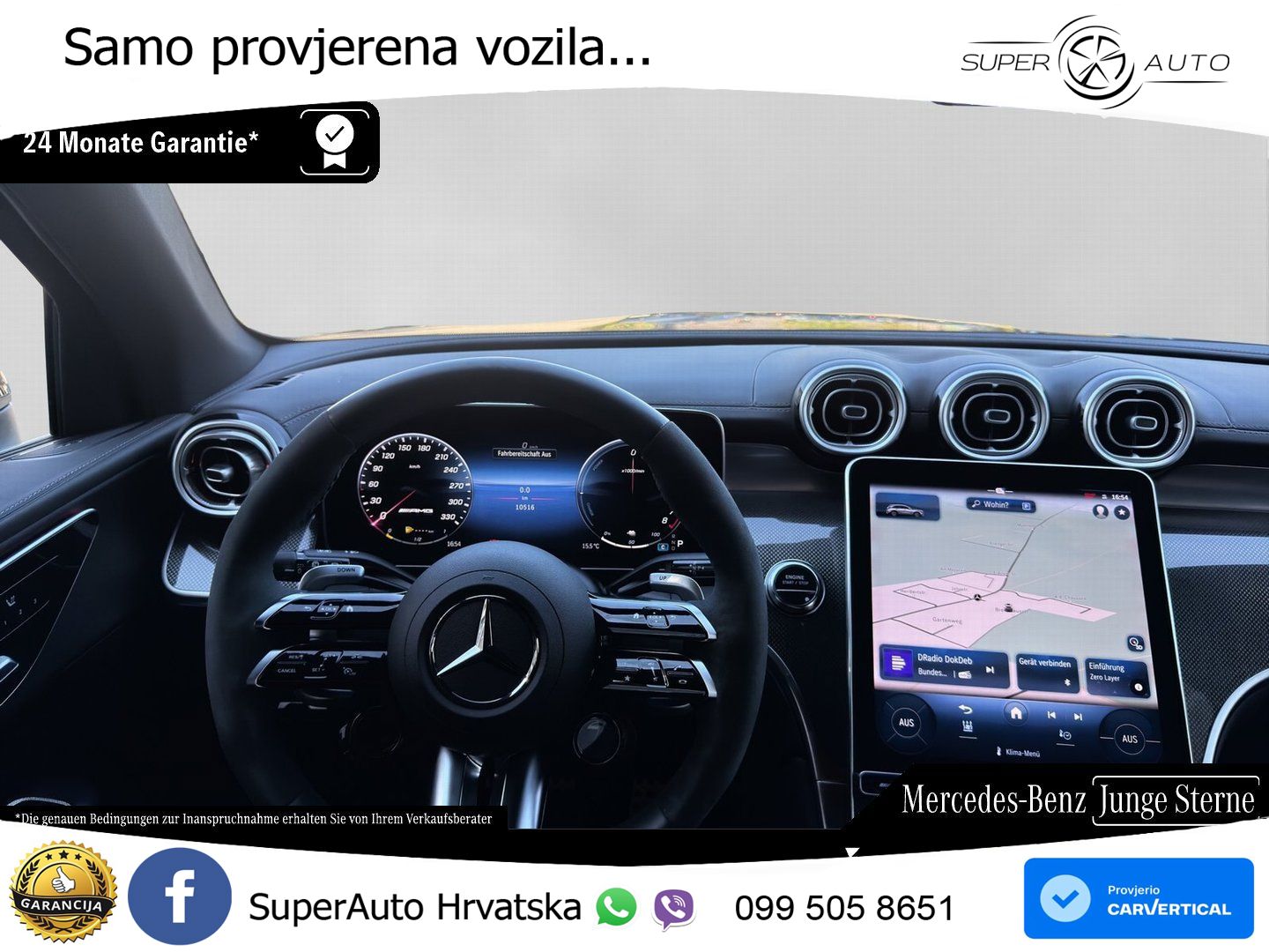 Mercedes AMG GLC 63 S E PERFORMANCE (680 KS) 4MATIC+ AMG SPEEDSHIFT MCT 9G ZRAČNI+ACC+GR SJED+360