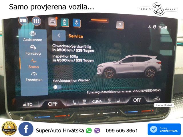 Cupra Formentor 1.5 TSI (204 KS) e-Hybrid DSG MATRIX+GR SJED+KAM