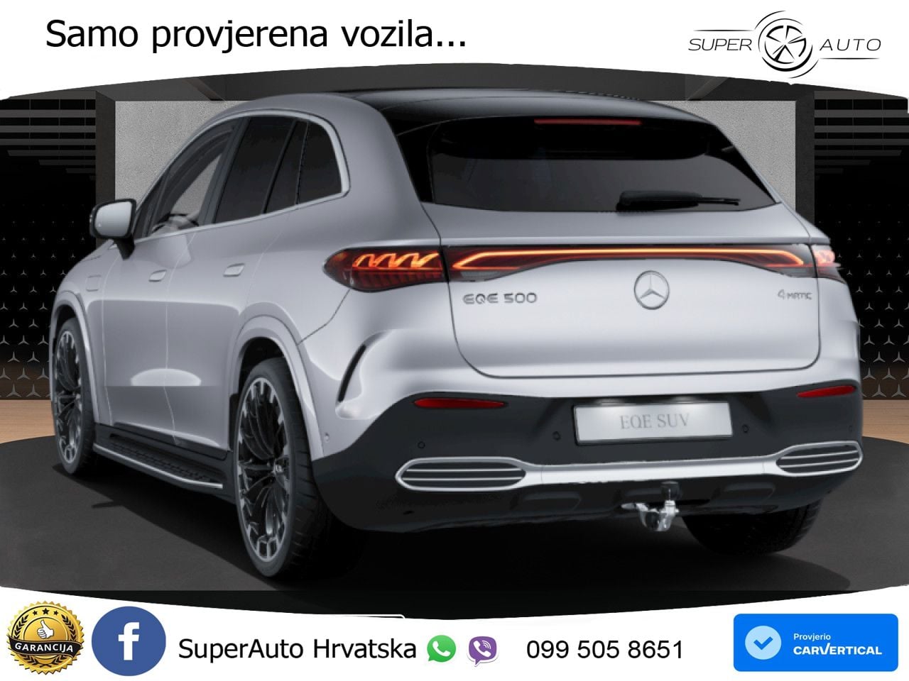 Mercedes EQE SUV 500 105 kWh (449 KS) 4MATIC AMG ACC+HEAD+4xGR SJED+360+PANO