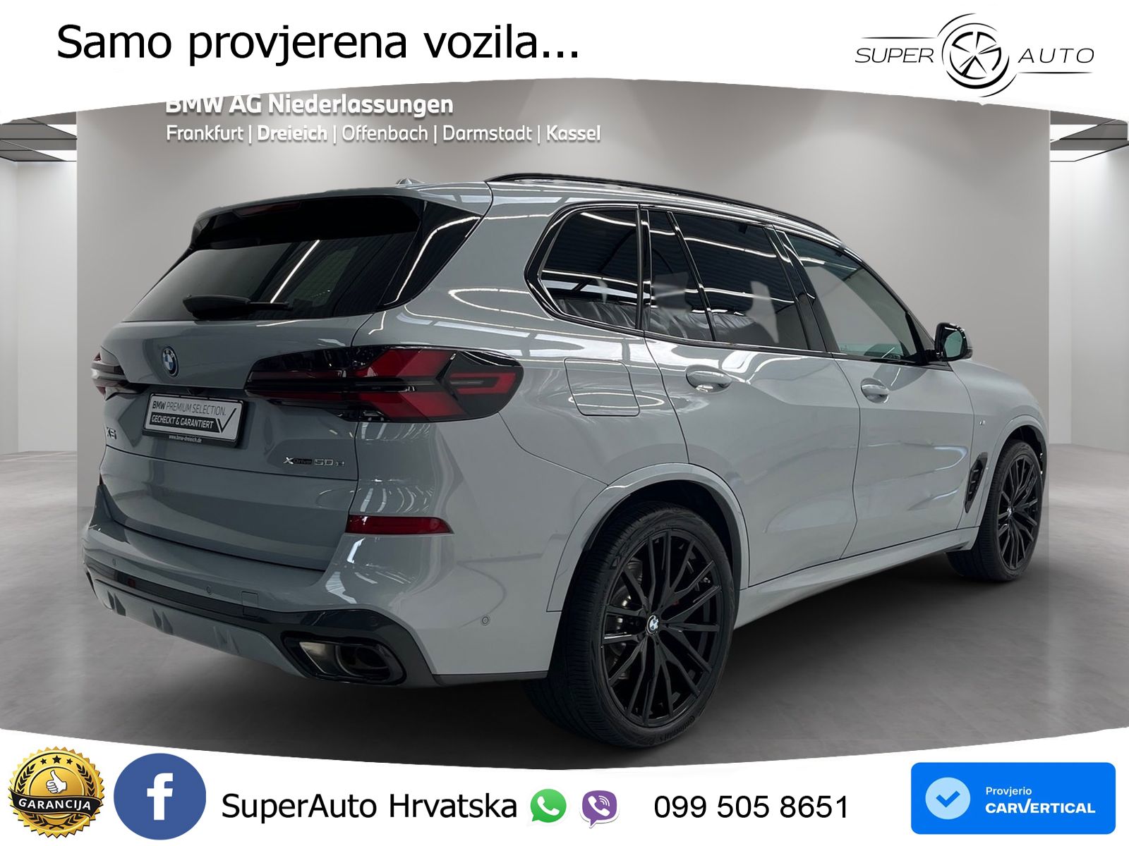 BMW X5 50e (489 KS) xDrive Steptronic M Sport LED+GR SJED+ACC