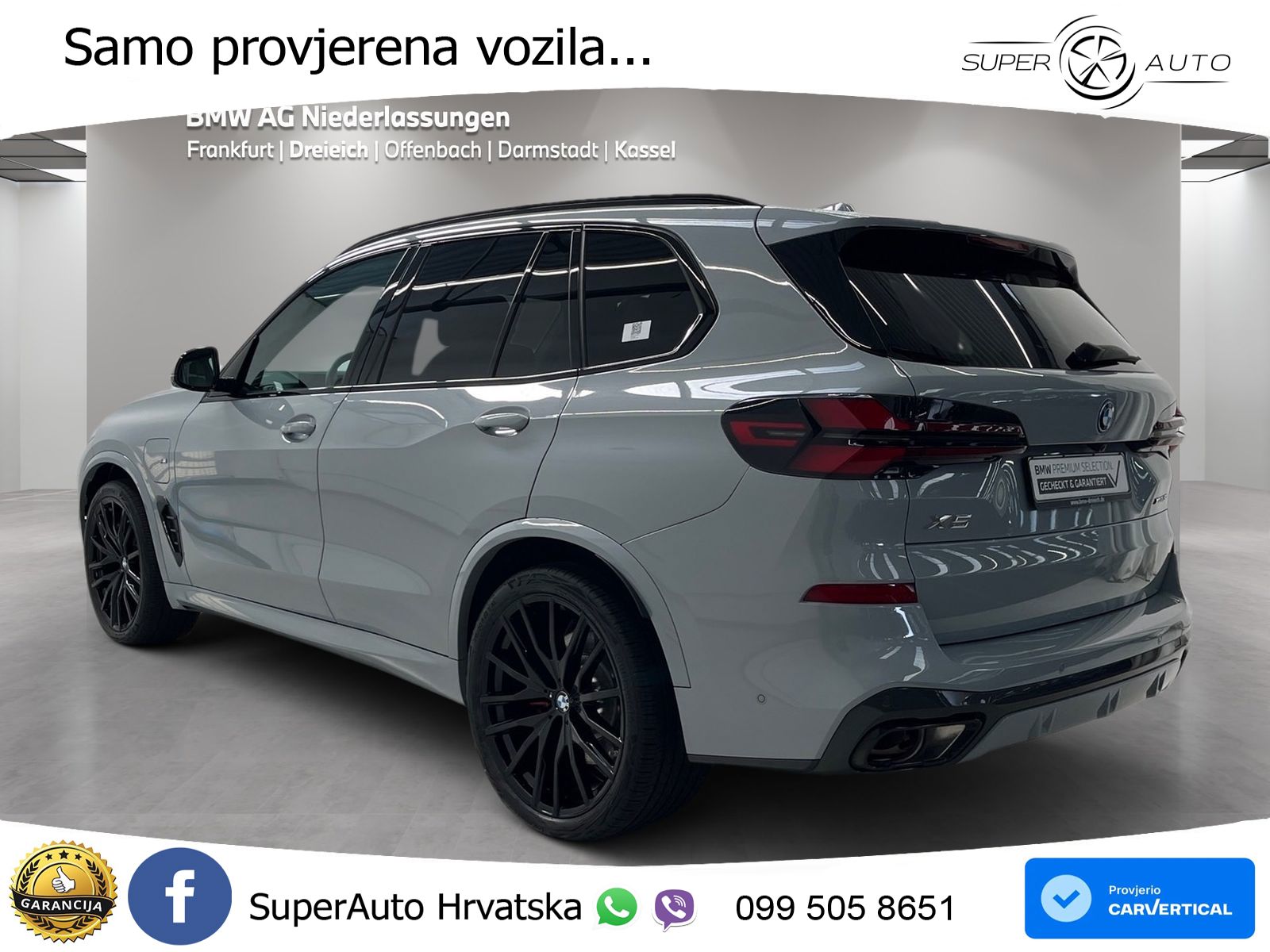 BMW X5 50e (489 KS) xDrive Steptronic M Sport LED+GR SJED+ACC