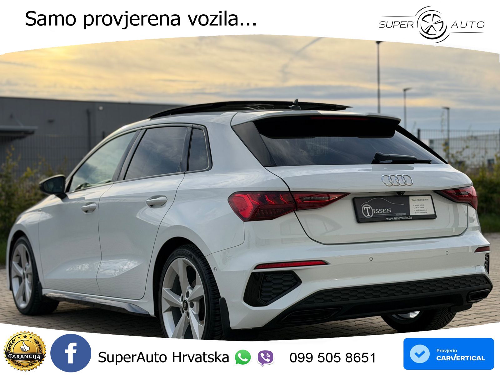 Audi A3 35 TFSI (150 KS) S tronic 2x S line LED+GR SJED+ACC