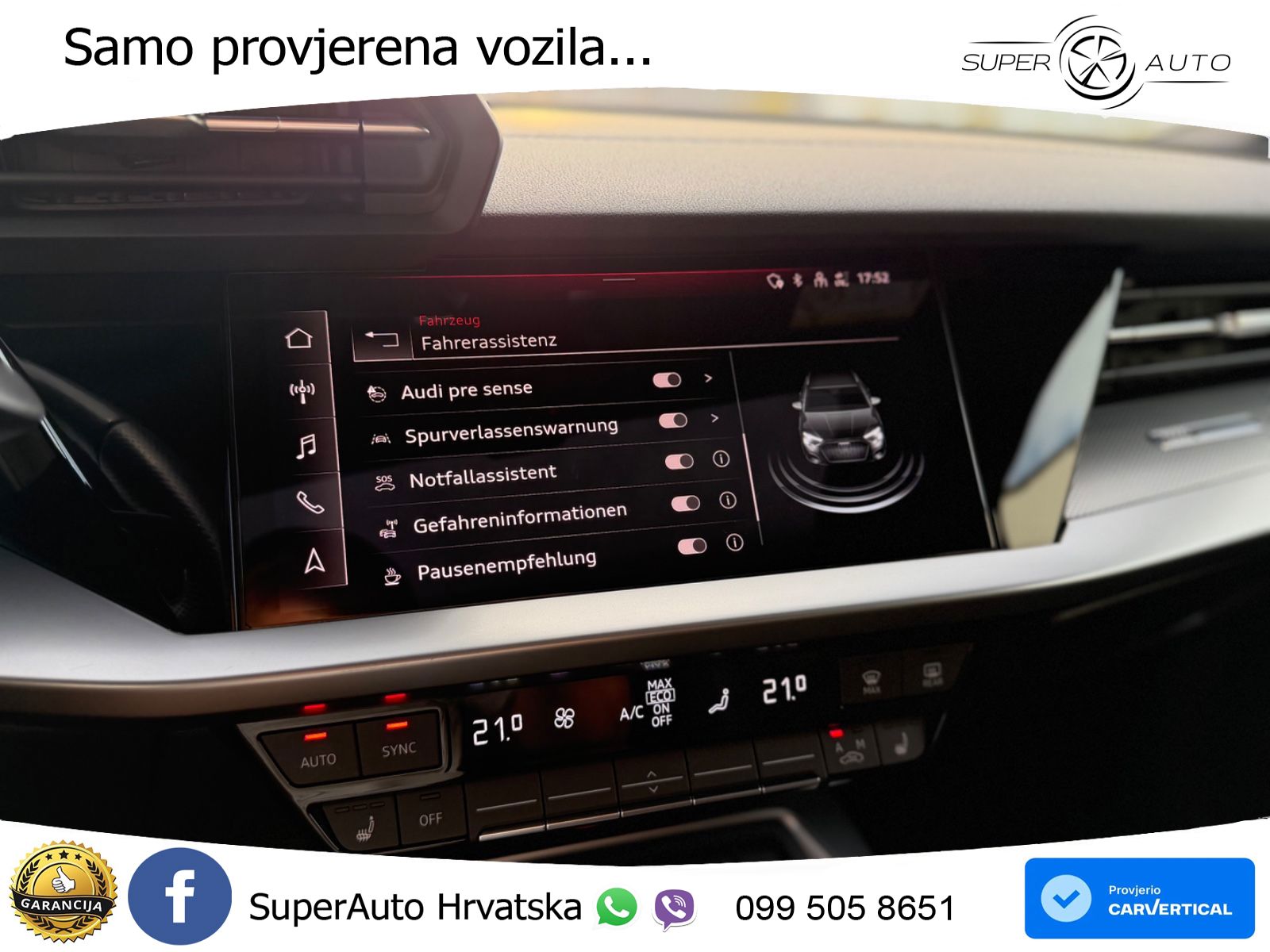 Audi A3 35 TFSI (150 KS) S tronic 2x S line LED+GR SJED+ACC