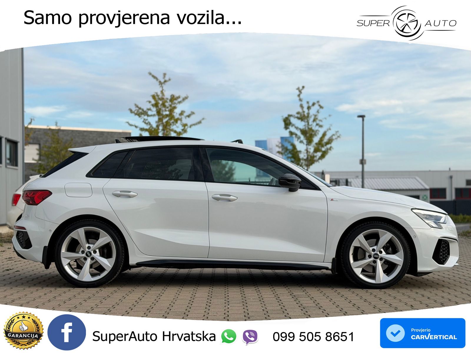 Audi A3 35 TFSI (150 KS) S tronic 2x S line LED+GR SJED+ACC