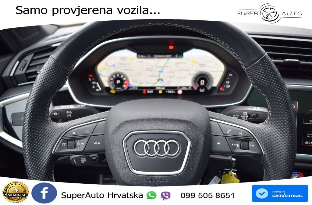 Audi Q3 35 TFSI (150 KS) S tronic S line LED+GR SJED+ACC