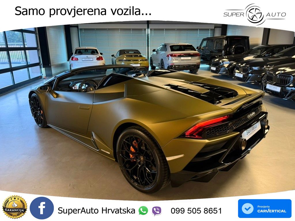 Lamborghini Huracan EVO Spyder 5.2 V10 (640 KS) AWD DCT