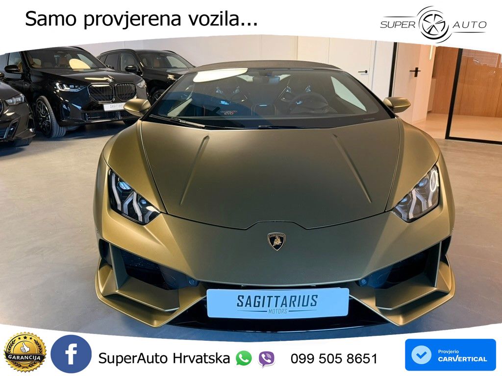 Lamborghini Huracan EVO Spyder 5.2 V10 (640 KS) AWD DCT