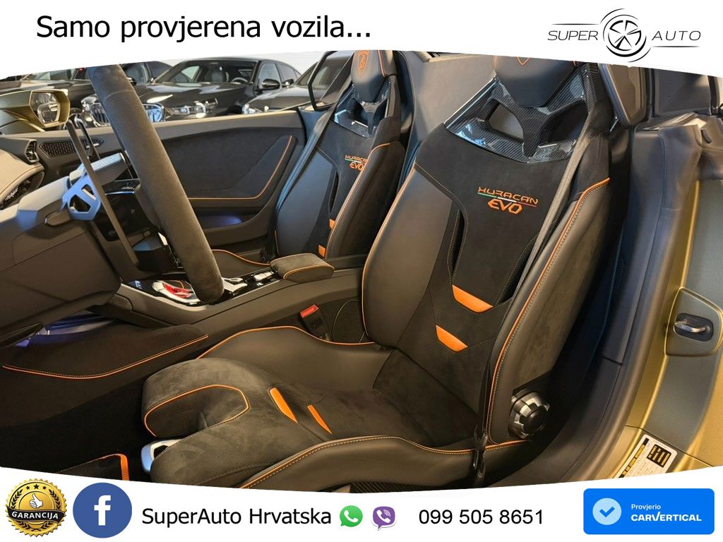 Lamborghini Huracan EVO Spyder 5.2 V10 (640 KS) AWD DCT