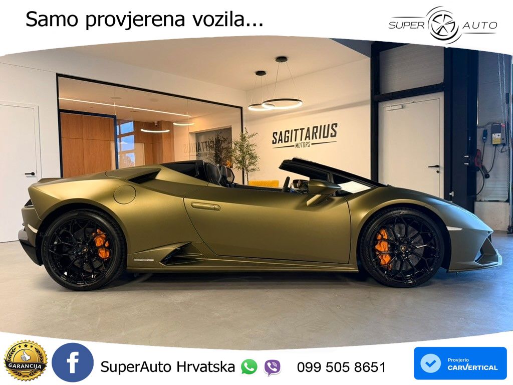 Lamborghini Huracan EVO Spyder 5.2 V10 (640 KS) AWD DCT