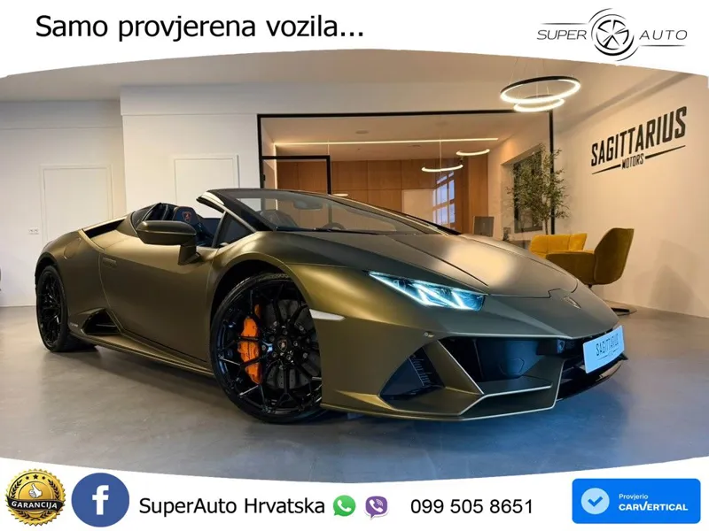 Lamborghini Huracan EVO Spyder 5.2 V10 (640 KS) AWD DCT