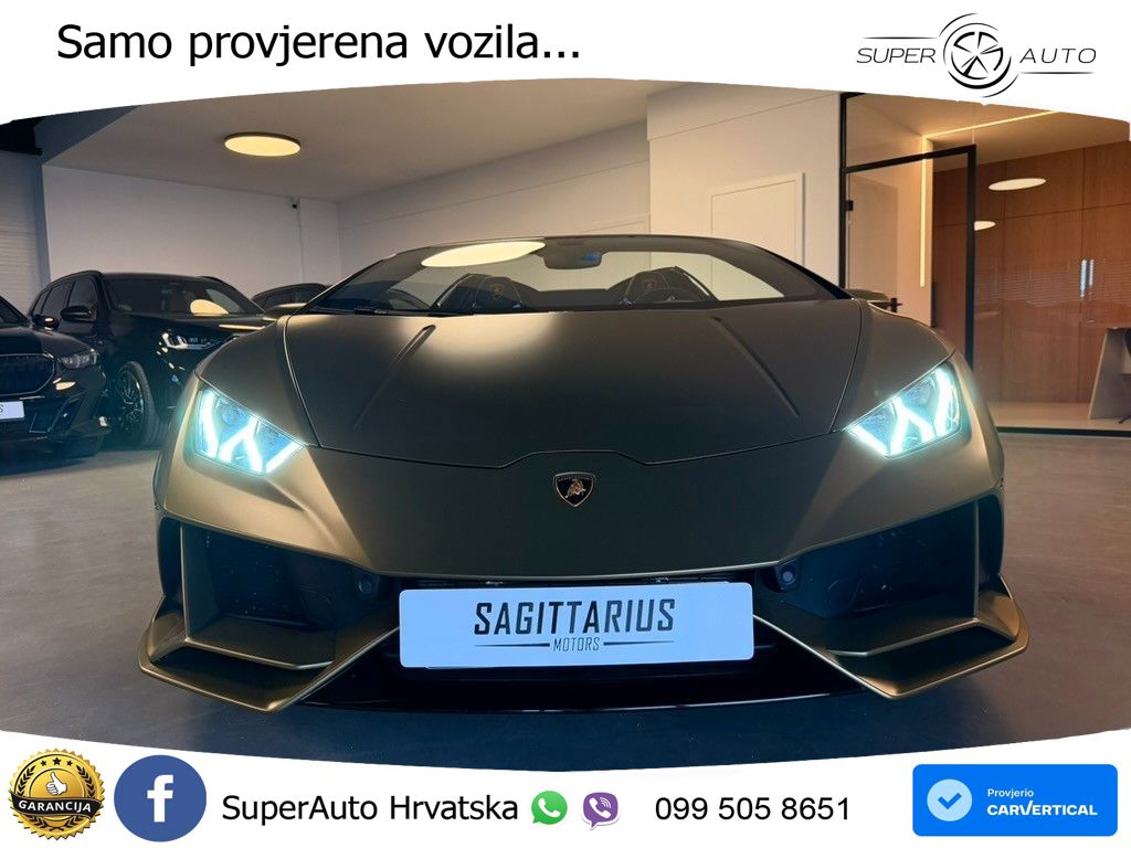 Lamborghini Huracan EVO Spyder 5.2 V10 (640 KS) AWD DCT