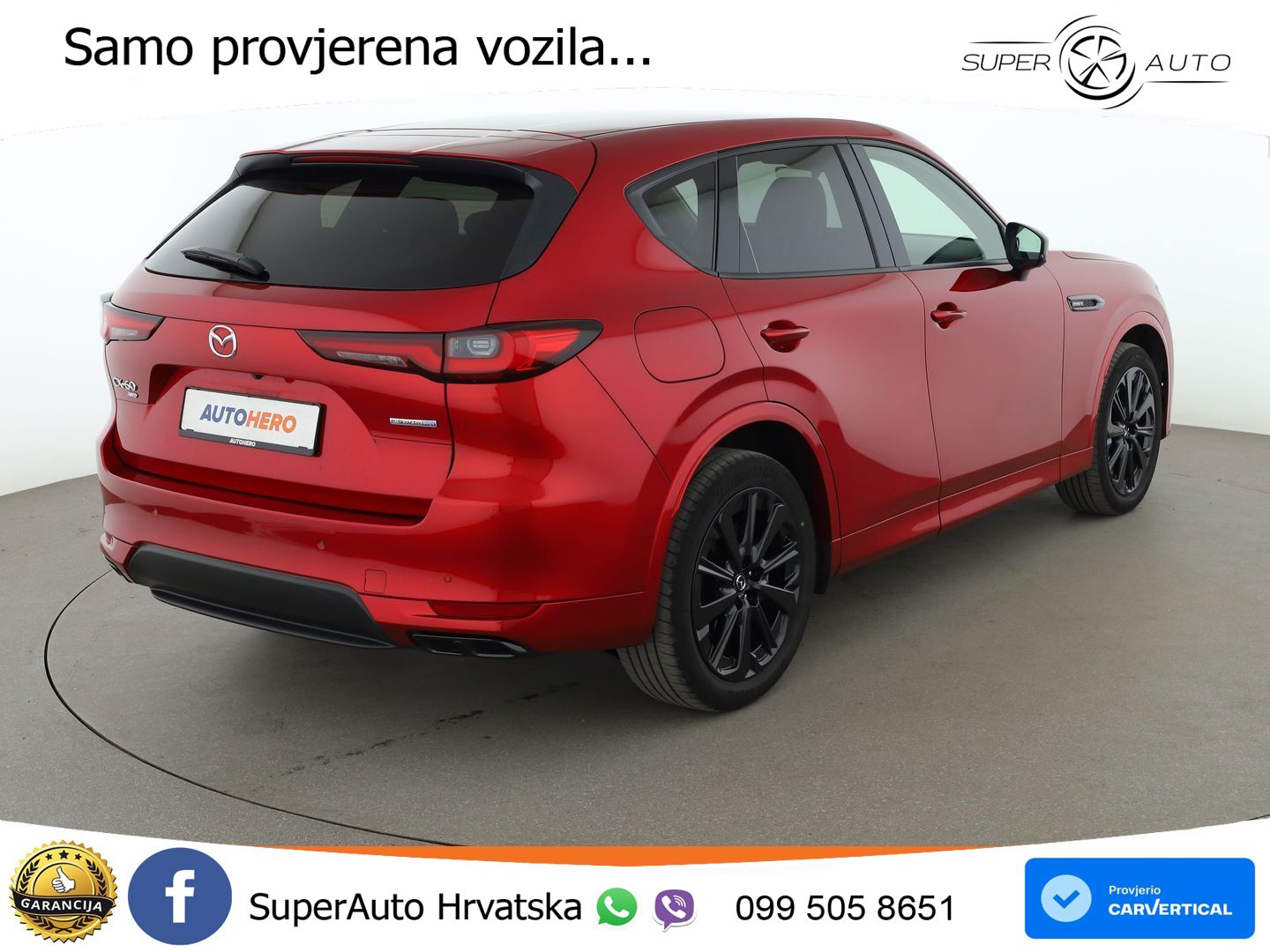 Mazda CX-60 2.5 e-Skyactiv (328 KS) AWD Automatic LED+GR SJED+ACC
