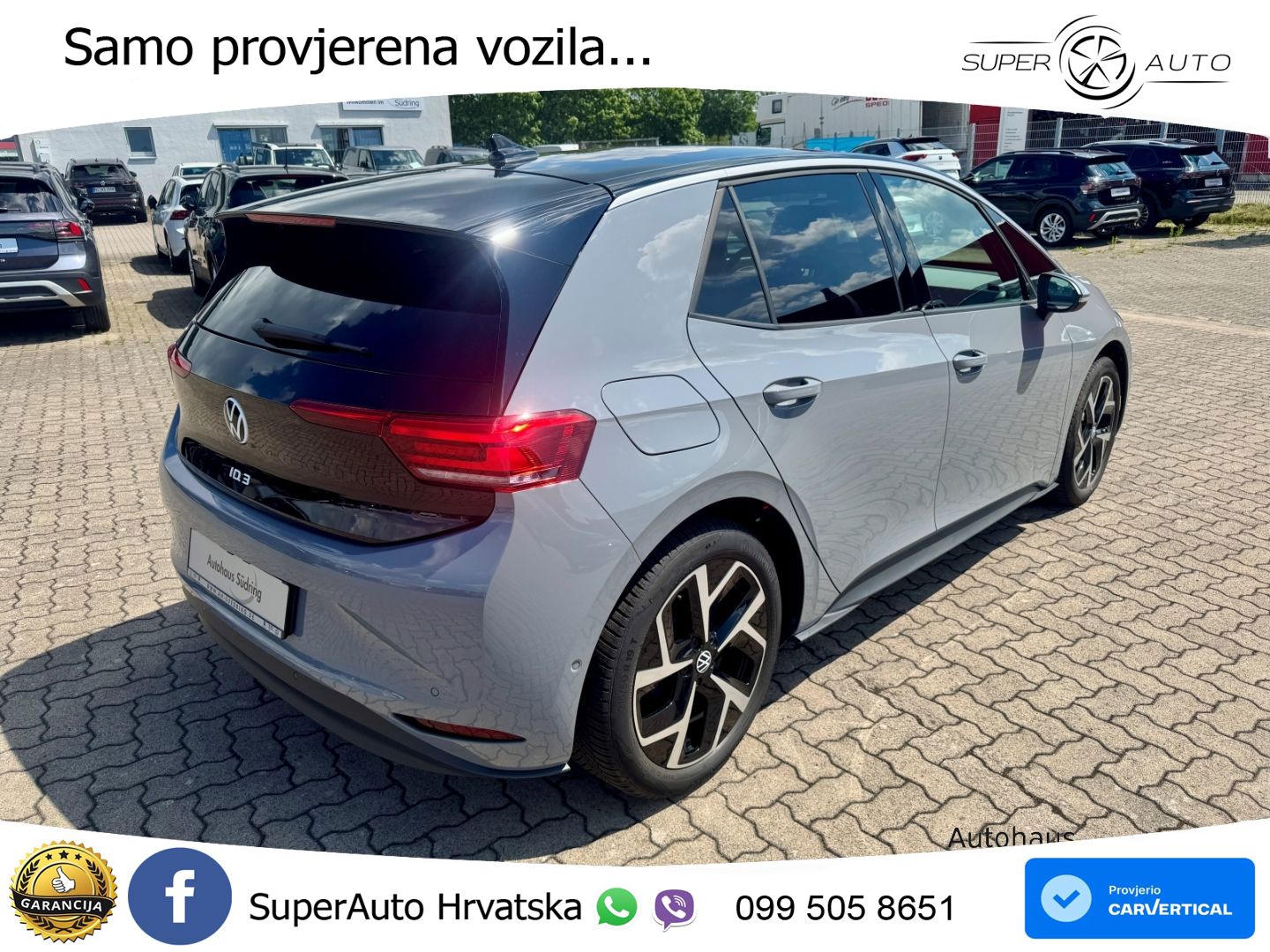 Volkswagen ID.3 Pro 62 kWh (204 KS) LED+GR SJED+ACC