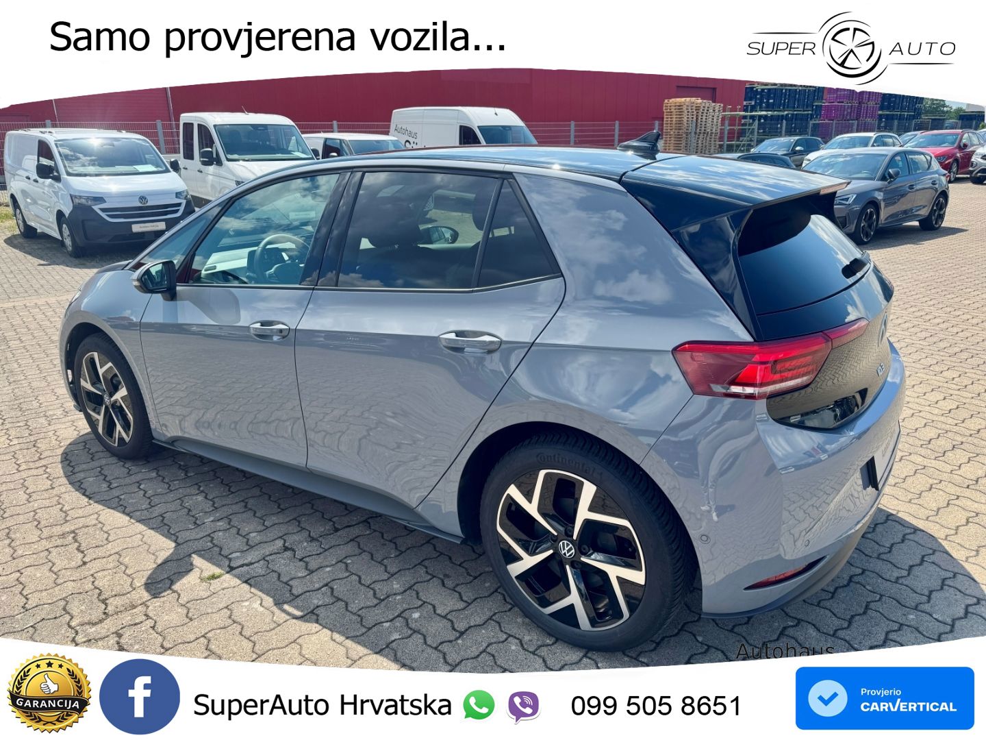 Volkswagen ID.3 Pro 62 kWh (204 KS) LED+GR SJED+ACC