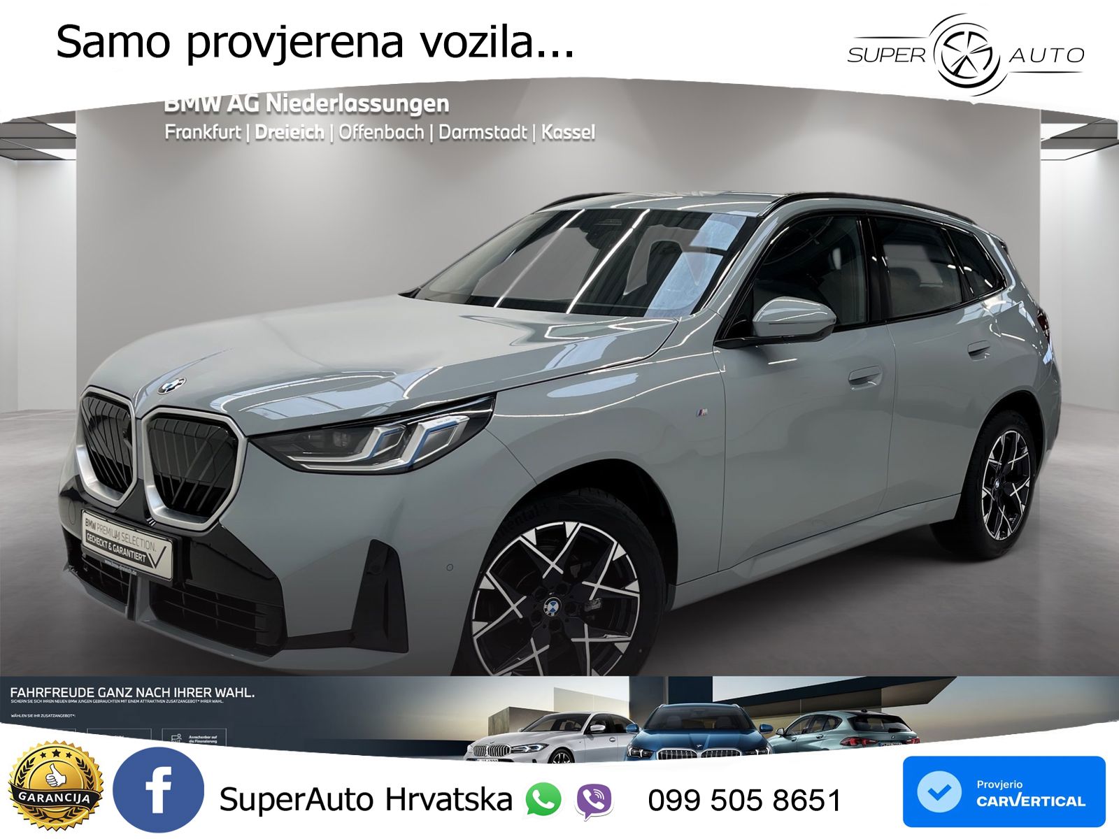 BMW X3 20d xDrive Steptronic M Sport LED+GR SJED+ACC